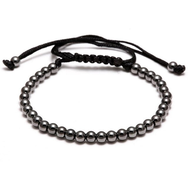 Pulsera Unisex bolas 4 acabados